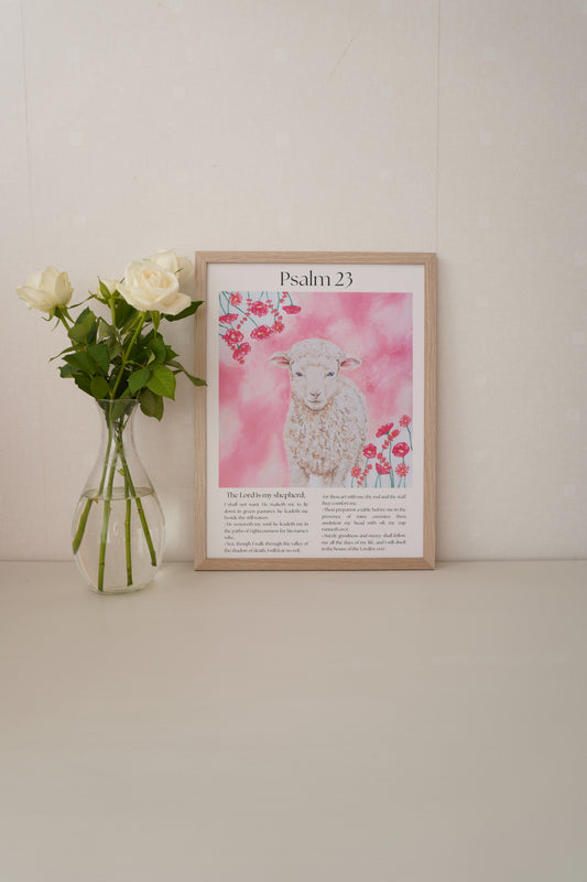 ”Psalm 23” - Poster